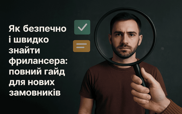Як безпечно і швидко знайти фрилансера: повний гайд для нових замовників