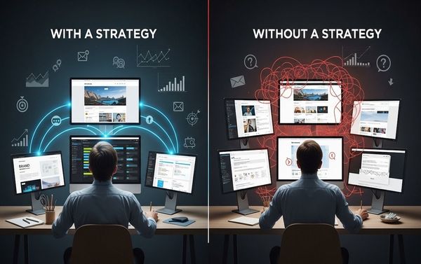 Як просувати бізнес в інтернеті зі стратегією та без. У чому різниця?